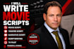 write movie script, theatre script, narrative script, scriptwriting, tv pilot