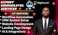 go highlevel saas configuration pipeline ai employee ghl website integration