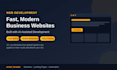 build a fast custom business website with ai assisted development