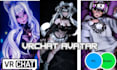 design 3d model, vtuber avatar and vriod character for live streaming