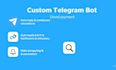 develop telegram mini app and telegram bot with API integration