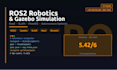 develop ros2 robotics software, gazebo simulation, and autonomous navigation