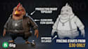 create professional 3d character modeling with clean topology