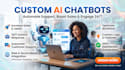build a custom ai chatbot for support and boost sales