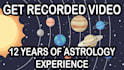 do quick astrology video reading and answer your questions