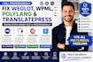fix weglot wpml polylang and translatepress translation issues multilingual