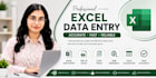 do microsoft excel data entry, formatting, copy paste and PDF to excel
