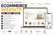 create a modern laravel ecommerce website for your business