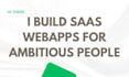 engineer, test and deploy your saas web app