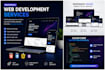 create a responsive website using HTML, CSS and javascript