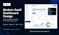design a modern saas dashboard or business software prototype