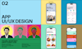 design modern mobile app UI UX for saas and ecommerce in figma