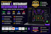 build a restaurant, lounge, bar and hotel table booking website