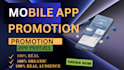 professionally promote your android and ios app