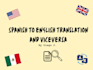 translate and proofread english and spanish texts