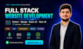 do react js, next js, python, django websites, web apps as mern stack developer