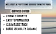 create a professional google knowledge panel
