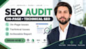 do website audit for on page and technical SEO