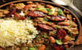 cook rice and beans