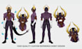 draw reference sheet anime character sheet vtuber character design ref sheet