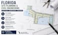do florida site planning utility plans drainage engineering drawings subdivision