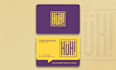 do modern business card design