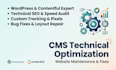 manage, fix, and optimize your cms website