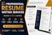 do a professional resume writing services