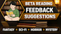 be your dark romance beta reader, thriller beta reader, beta reader fantasy, ya