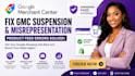 review fix google merchant center suspension fix gmc misrepresentation