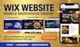 fix wix mobile responsive, wix studio layout and mobile view issues