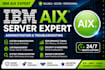 fix IBM aix server issues, provide unix administration