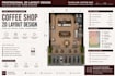 create professional 2d floor plan and furniture layout cafe