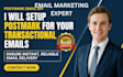 setup postmark trasanction email apl