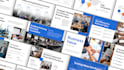 design business presentation powerpoint slides, google slides, redesign