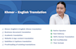 translate documents between khmer and english