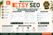 be your etsy virtual assistant and SEO expert