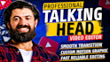 edit professional talking head videos for you