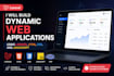 build dynamic web applications using laravel, HTML, CSS, and javascript