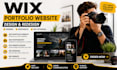 design wix portfolio website redesign wix website wix website design