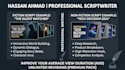 write professional youtube fiction and non fiction scripts