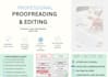 proofread and edit your documents for grammar, spelling, and clarity