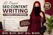 write SEO ai content and website copy