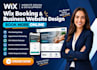 wix booking website, redesign wix appointment wix business website wix developer