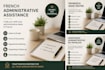 provide professional french administrative assistance