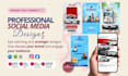 design professional social media posts