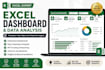create interactive excel dashboards with KPI reports