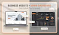 build you a business website with an admin dashboard