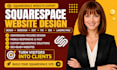 build squarespace website design redesign squarespace seo edit fix landing page
