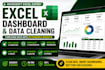 clean excel data and create interactive dashboards
